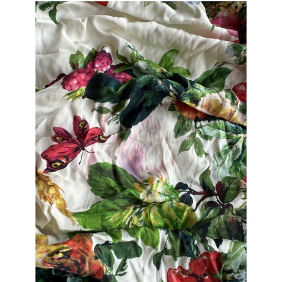 Dolce & Gabbana Corset Butterfly Floral Dress - Picture 3 of 6